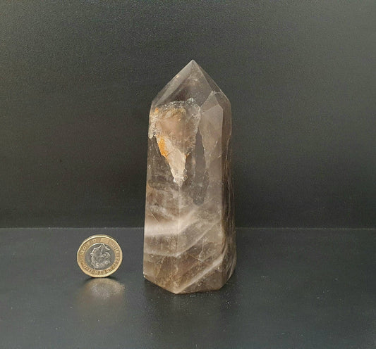 12) Smoky Quartz Crystal Prism