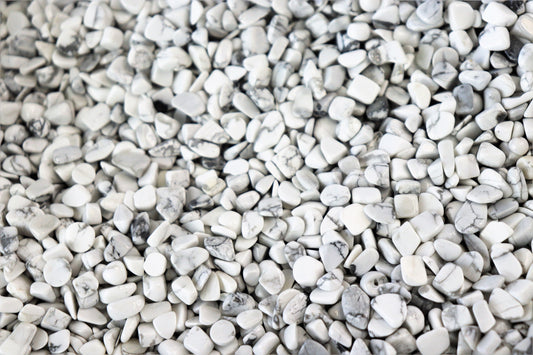 Extra Small Howlite Crystal Chips / Tumblestones 50g Bags