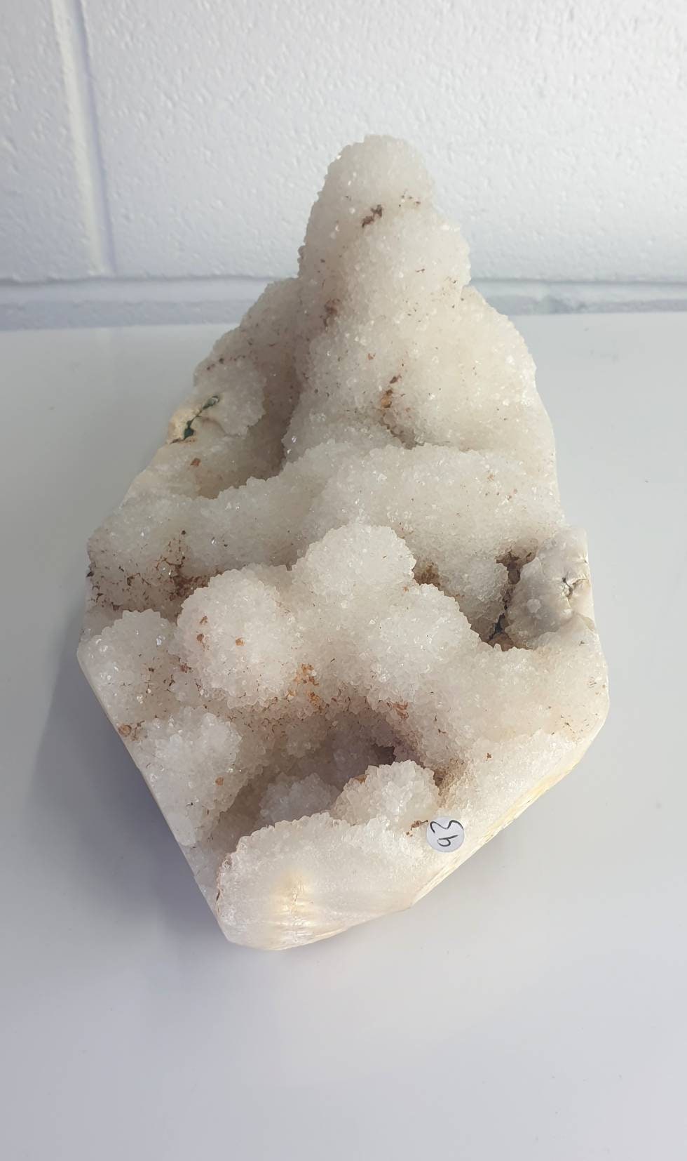 93) Large Quartz Crystal Stalactite Coral  Spirit Cactus