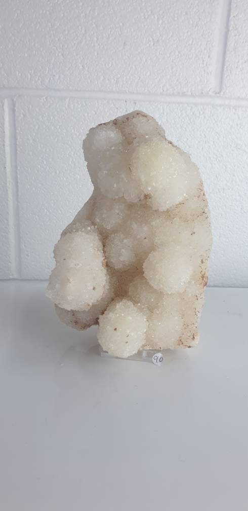 90) Large Quartz Crystal Stalactite Coral  Spirit Cactus