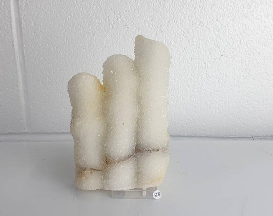 88) Large Quartz Crystal Stalactite Coral  Spirit Cactus