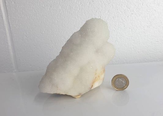 87) Large Quartz Crystal Stalactite Coral  Spirit Cactus