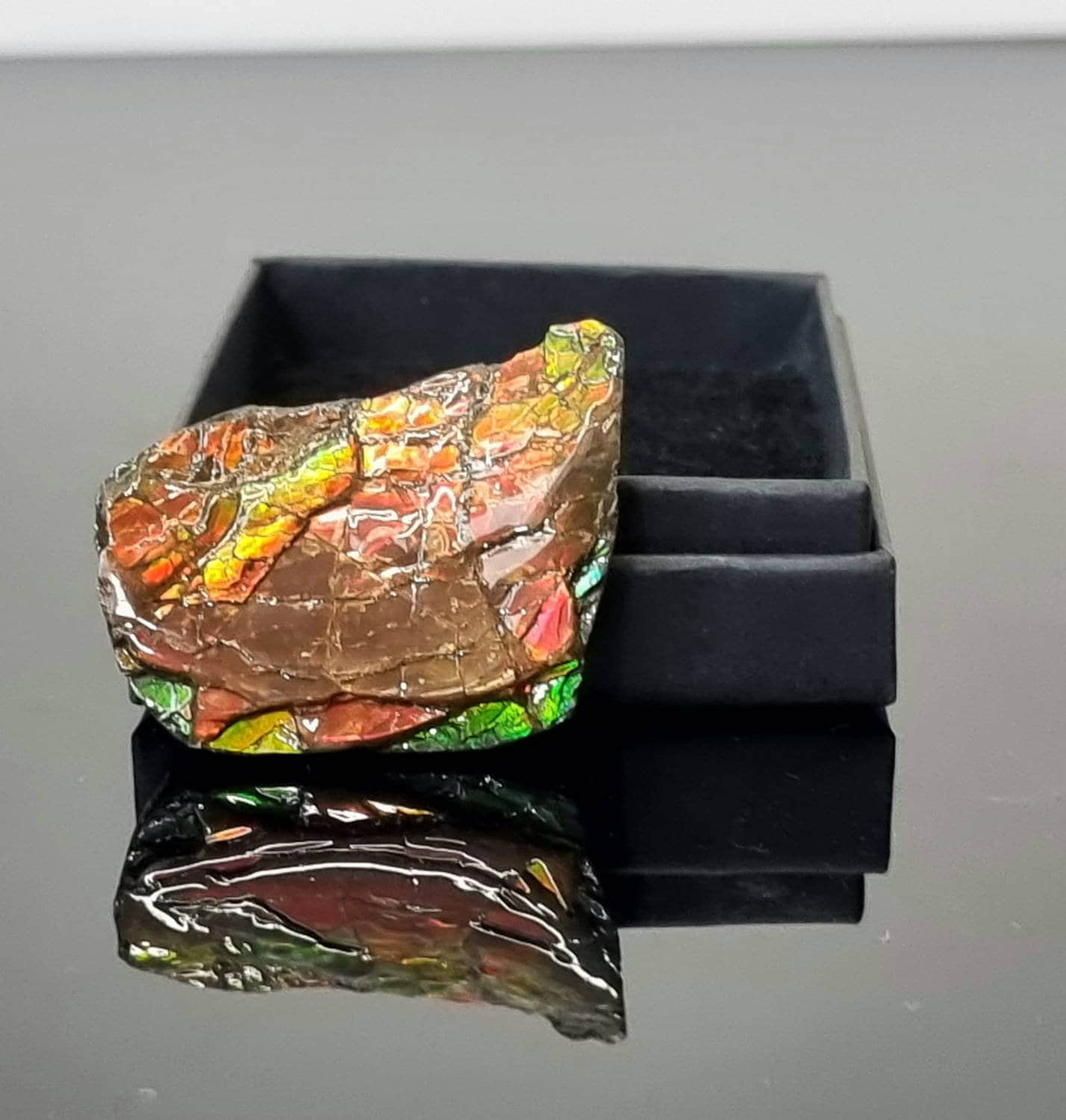 29am) Ammolite Crystal Gemstone