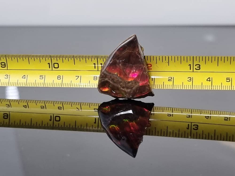 23am) Ammolite Crystal Gemstone