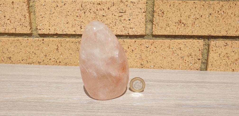 12) Red Hematoid Quartz Crystal