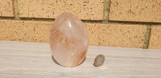 14) Red Hematoid Quartz Crystal