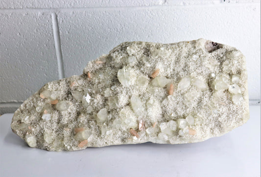 Very Large Apophyllite Stilbite Zeolite Crystal