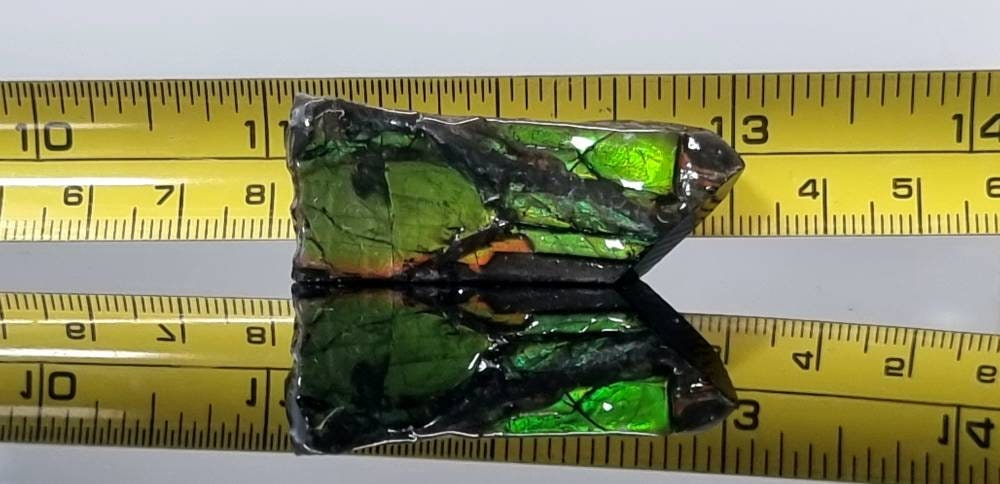 32) Ammolite Crystal Gemstone