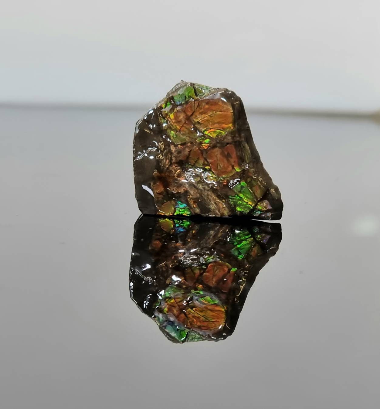 31) Ammolite Crystal Gemstone