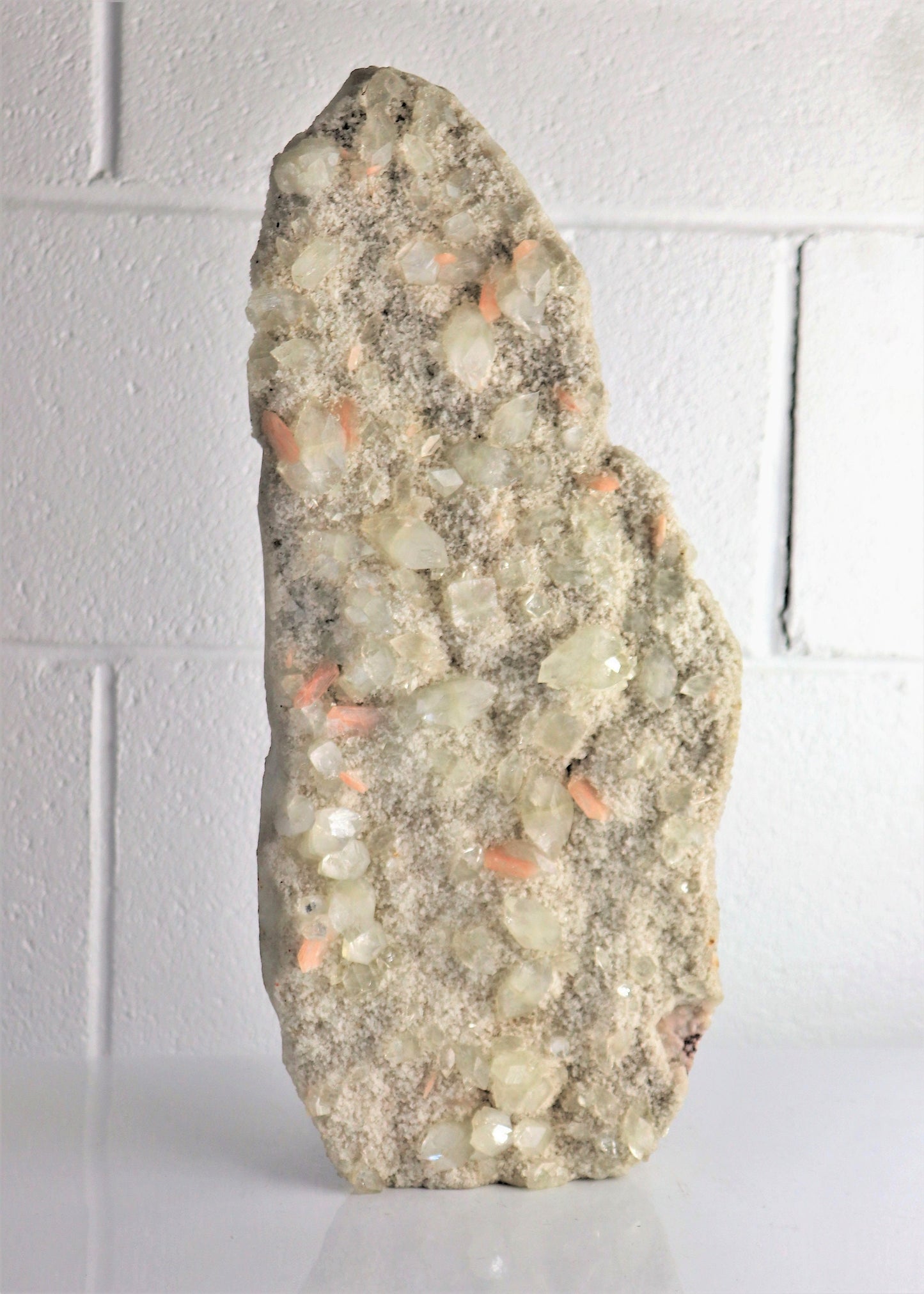 49)  Very Large Apophyllite Stilbite Zeolite Crystal  - India