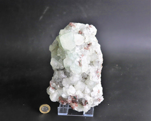 Large Apophyllite Stilbite Zeolite Crystal 