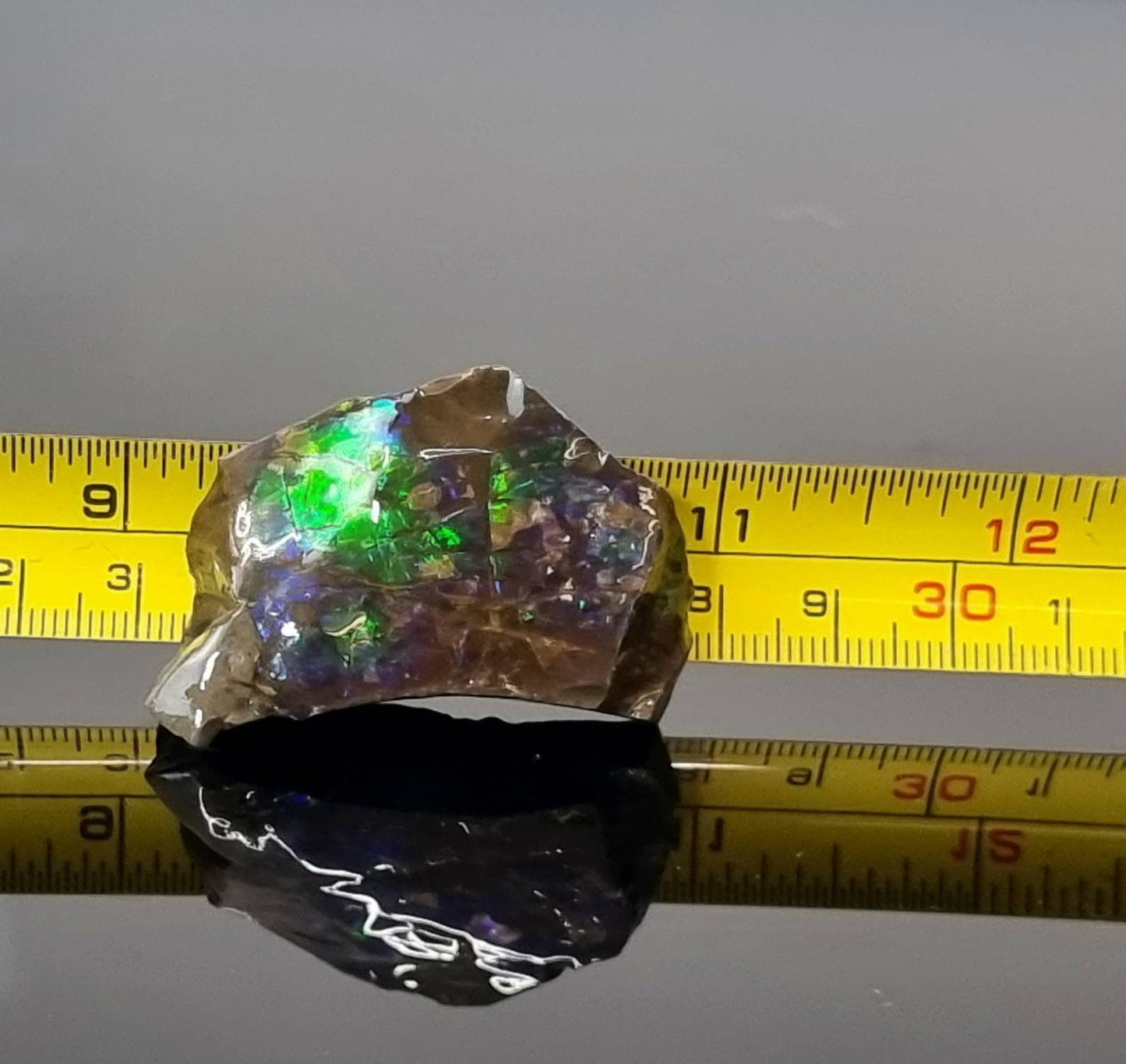 27) Ammolite Crystal Gemstone