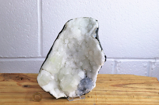 Large Apophyllite Chalcedony Zeolite Crystal