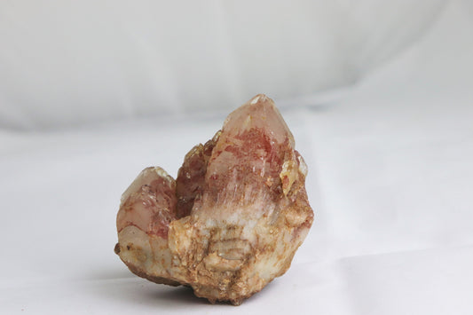 red phantom quartz crystal point