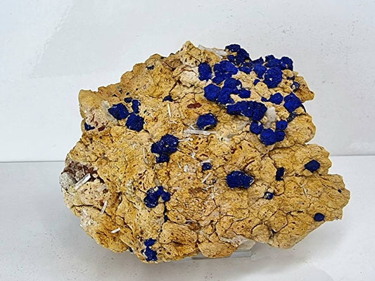 13) large Azurite Crystal