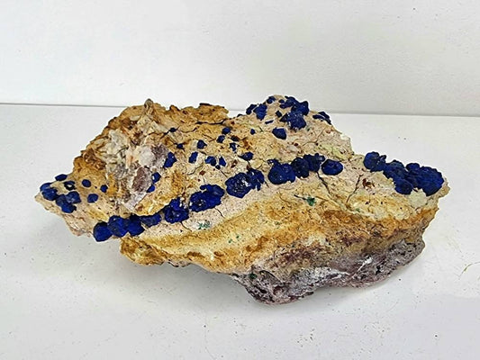 12) large Azurite Crystal