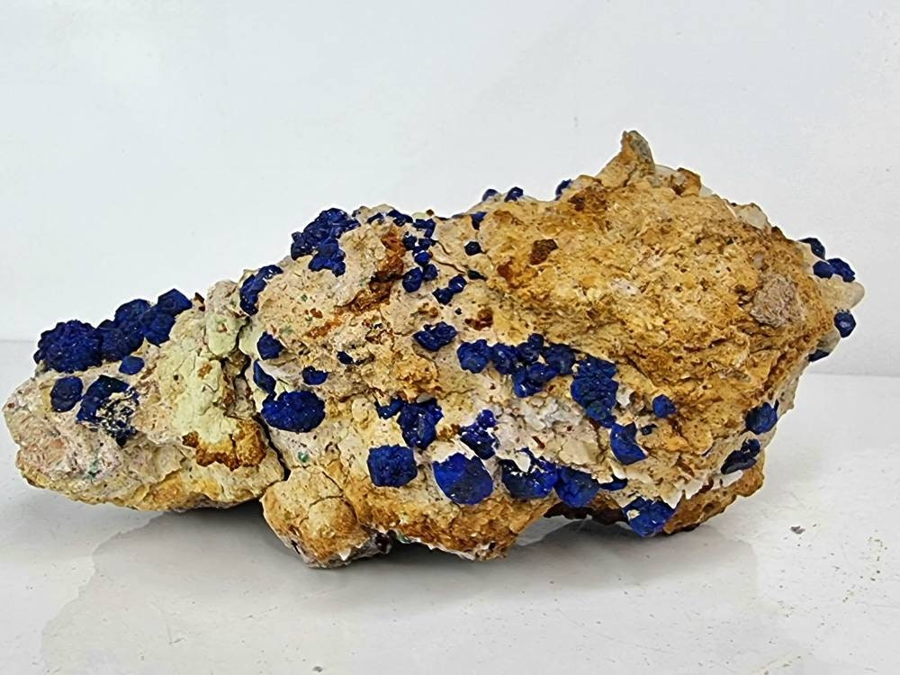 12) large Azurite Crystal