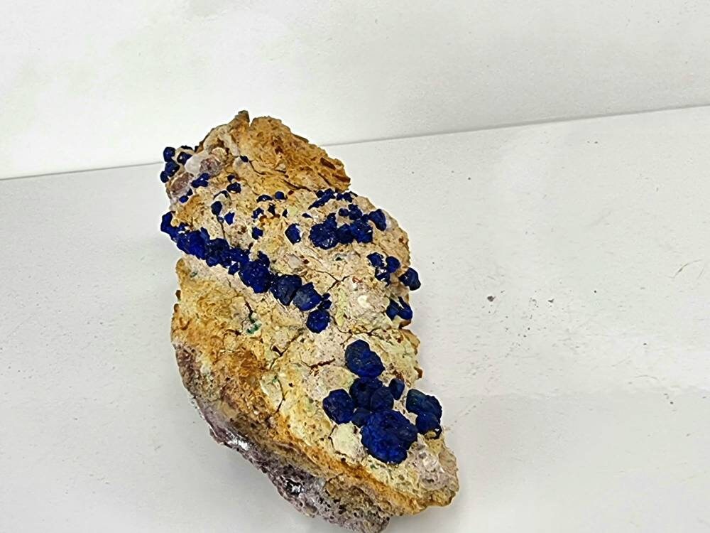 12) large Azurite Crystal