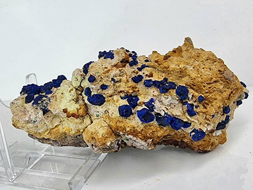 12) large Azurite Crystal