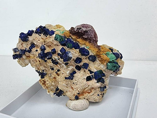 6) Azurite Malachite Crystal