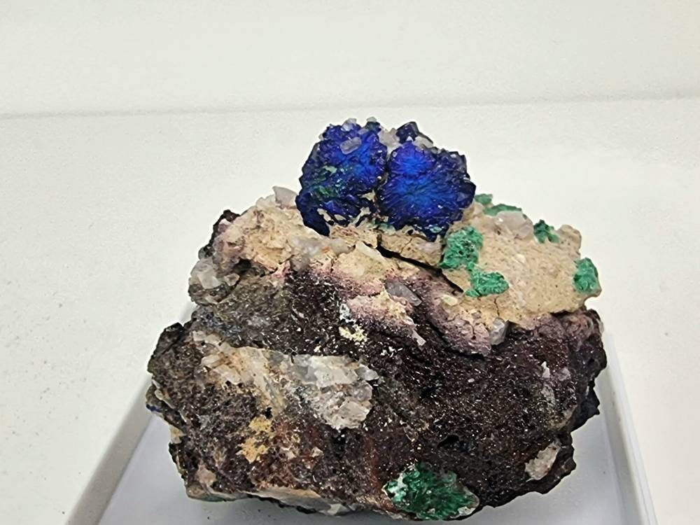 3) Azurite Malachite Crystal