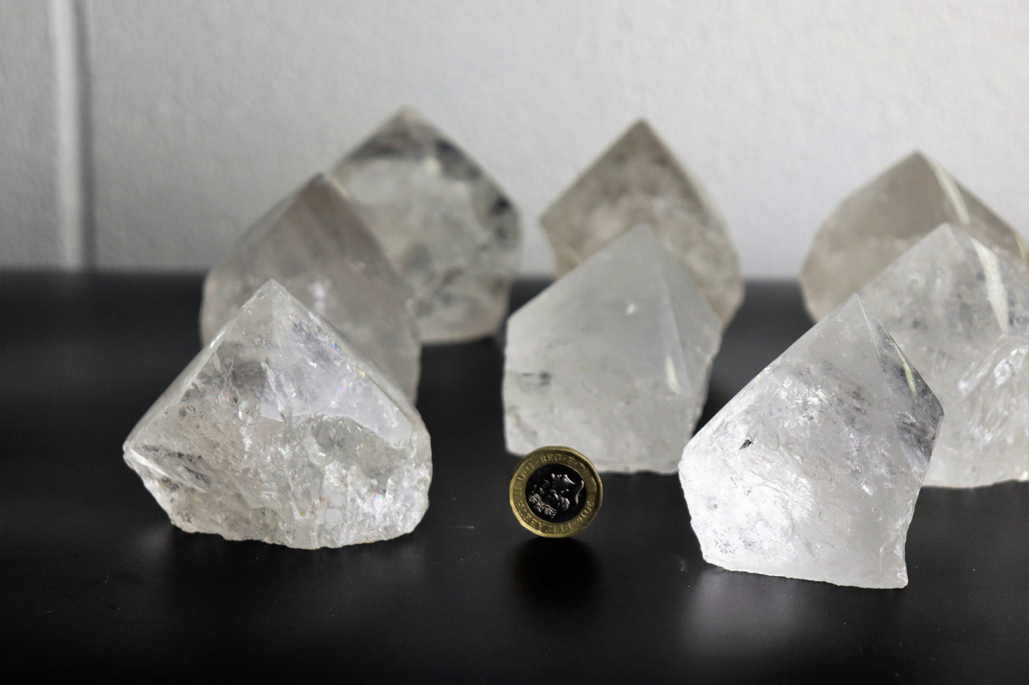 Quartz Crystal Point Top Polished Brazil