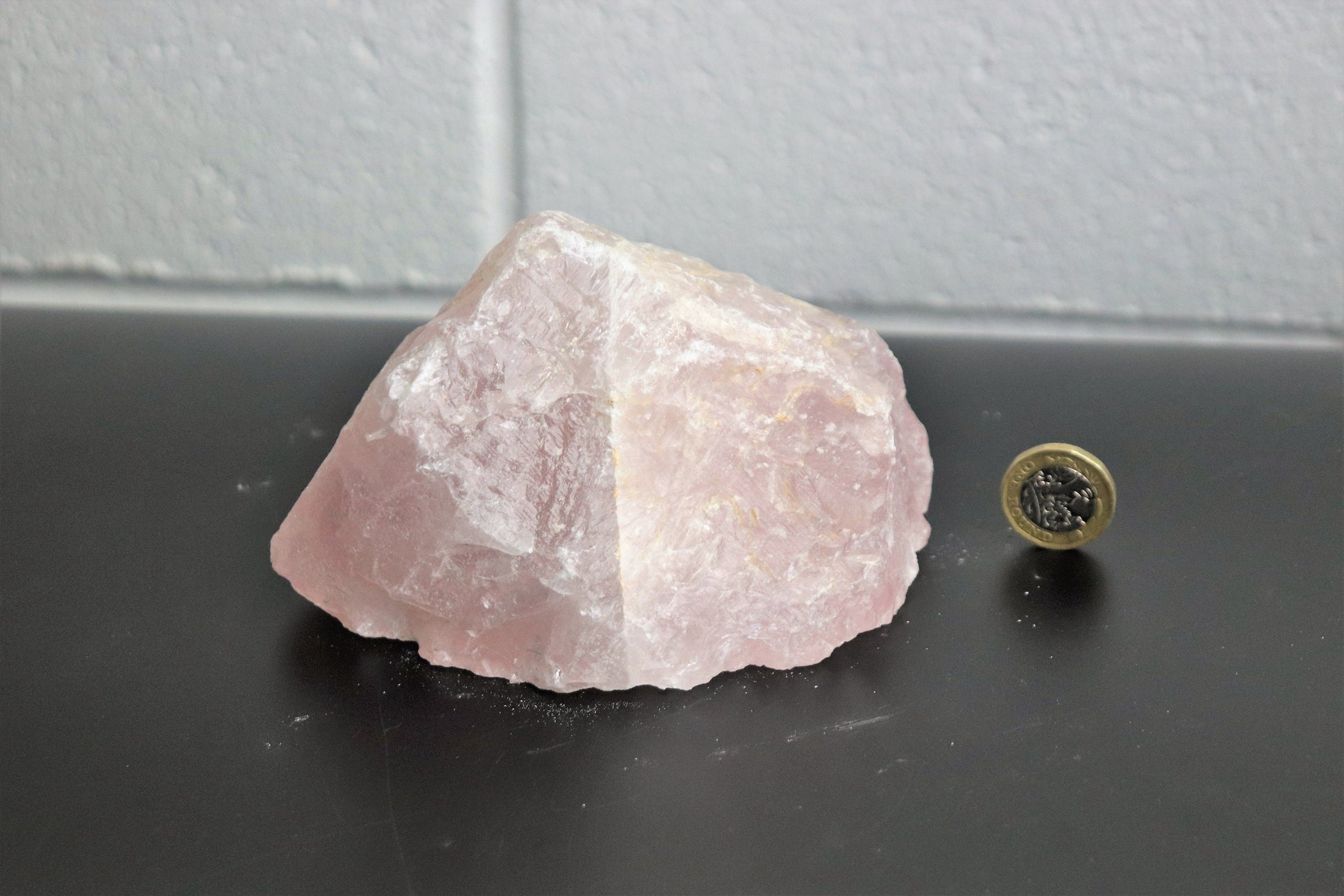 Large Rose Quartz Crystal Rough Raw