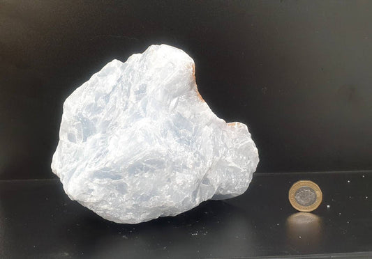 Large Raw Blue Calcite Crystal Rough