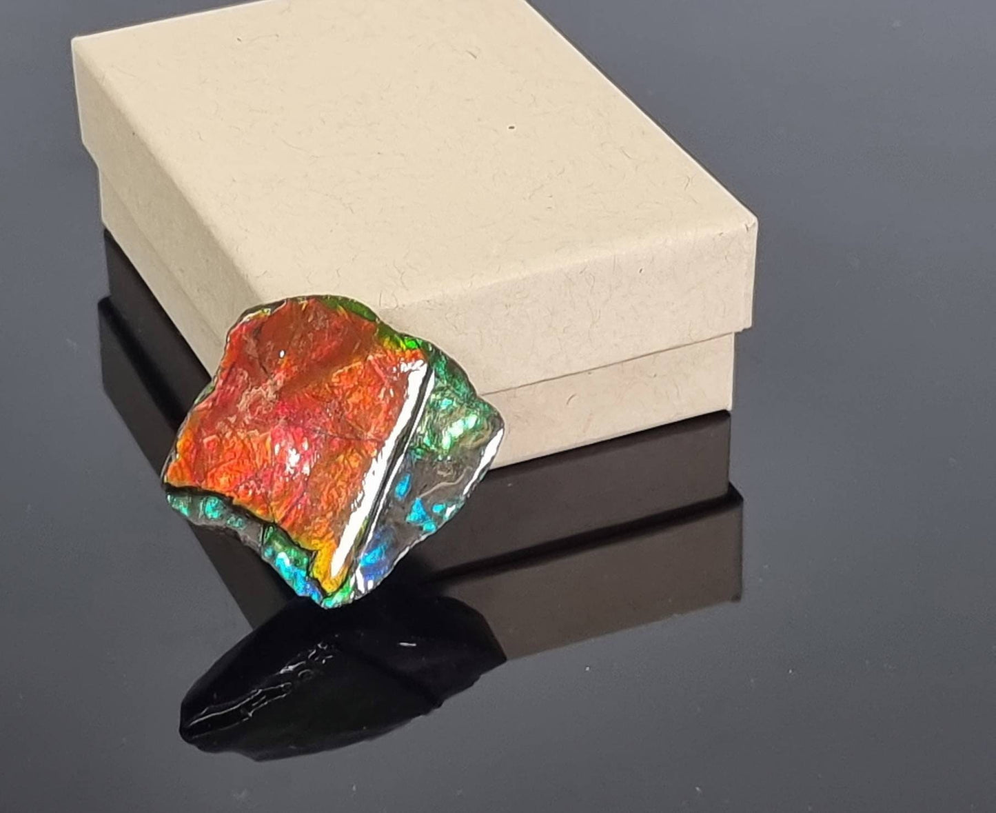 7am) Ammolite Crystal Gemstone