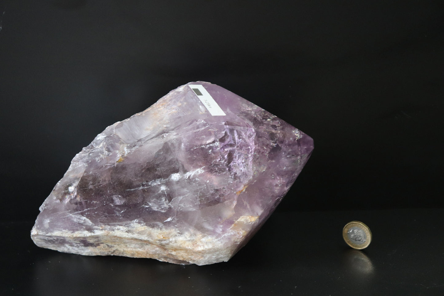 Large Amethyst Crystal Point Top Polished