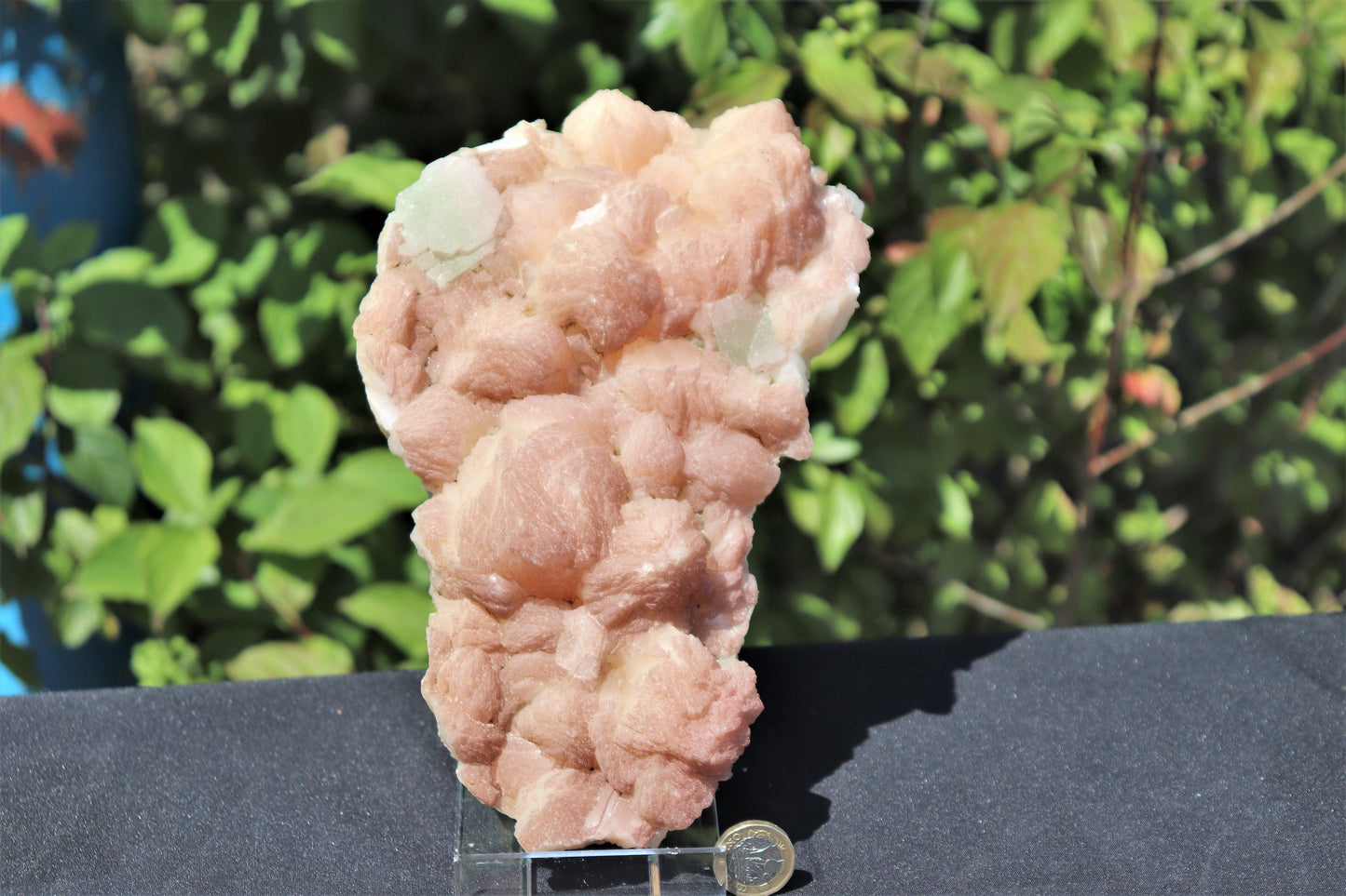 26) Large Apophyllite & Stilbite Zeolite Crystal  - India  1.9KG