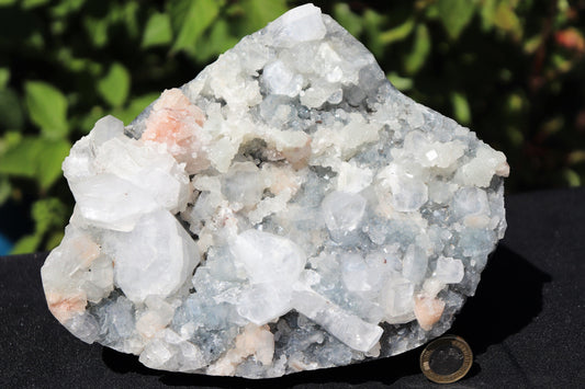 Large Apophyllite & Stilbite Zeolite Crystal