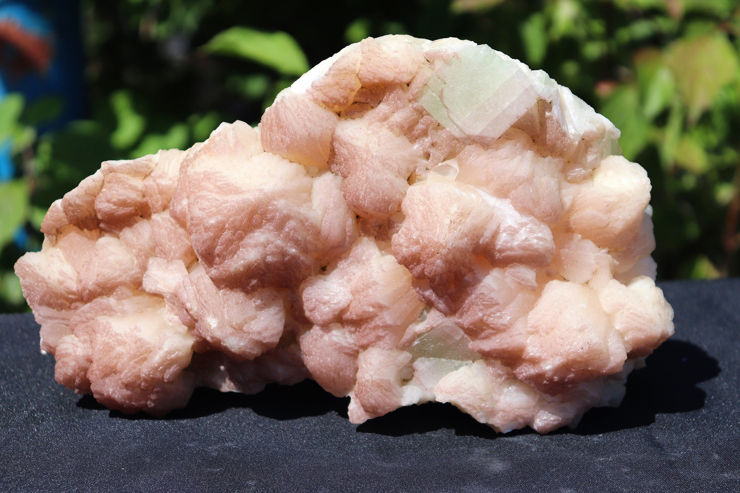 26) Large Apophyllite & Stilbite Zeolite Crystal  - India  1.9KG