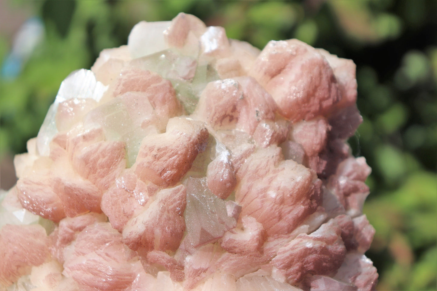 15) Extra Large Stilbite  & Apophyllite Zeolite Crystal  - India  2 KG