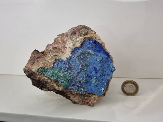 16) Azurite Malachite Crystal