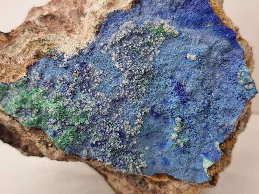 16) Azurite Malachite Crystal