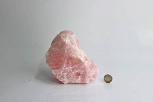 Large Rose Quartz Crystal Rough Raw