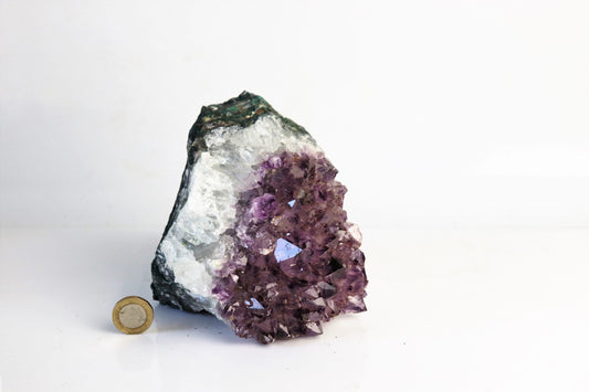 Brazilian Amethyst Crystal Geode Cluster Quartz Crystal Gift