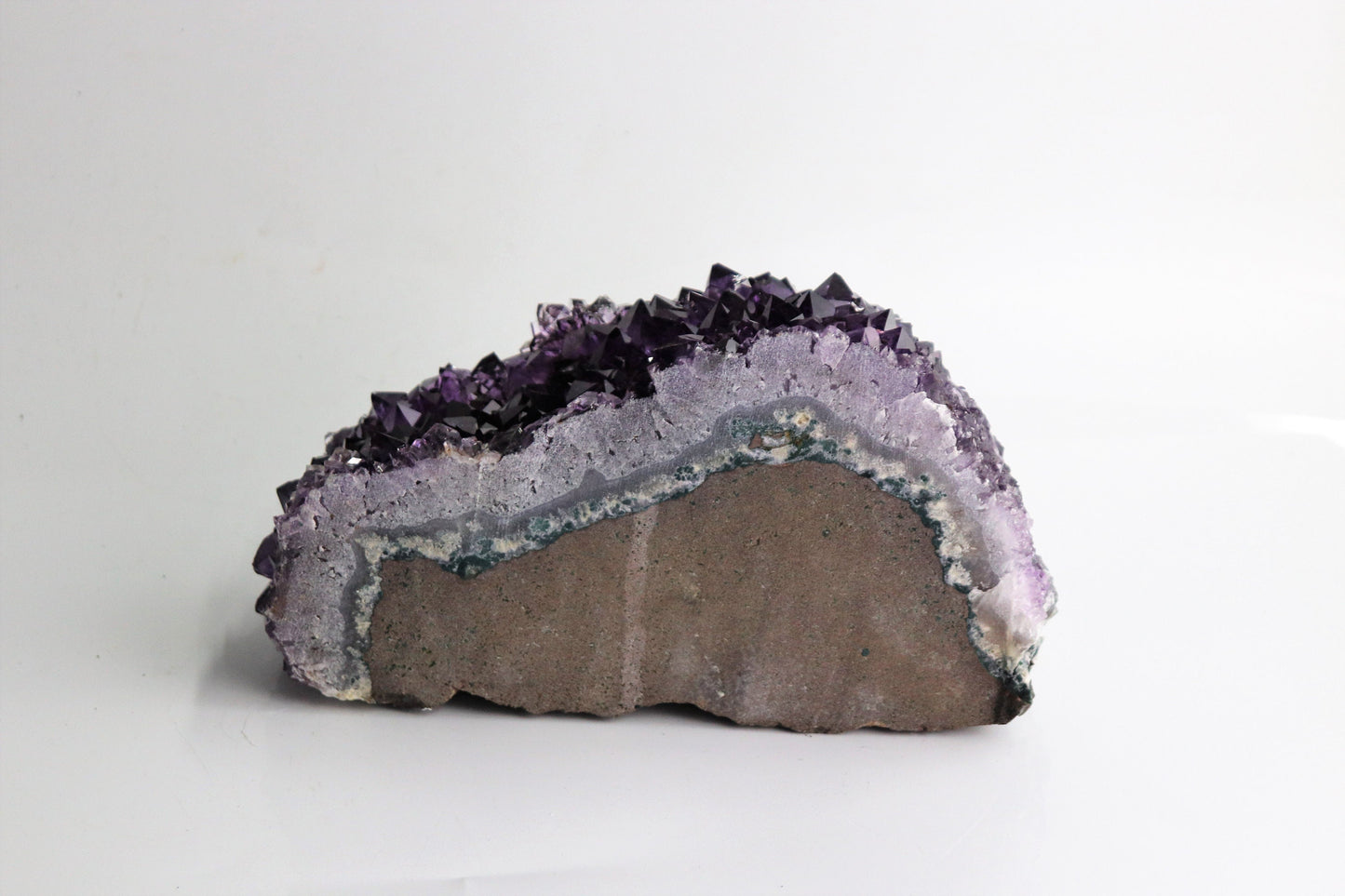 AM5) Large Amethyst Crystal Natural Geode