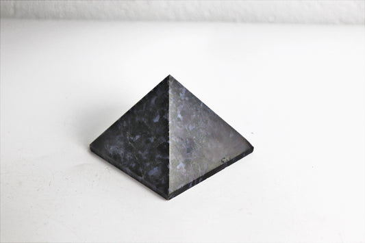 3) Indigo Gabbro Crystal Pyramid ~ Great Gift Home Decor