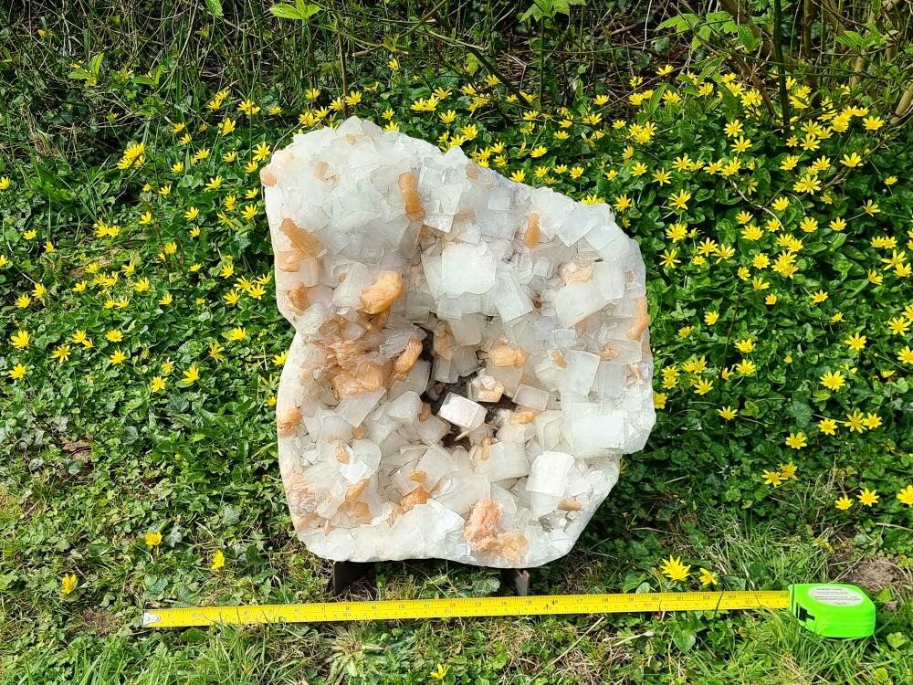 Very Large Apophyllite & Stilbite Zeolite Crystal 23.8 KG