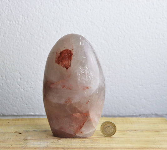 Red Hematoid Quartz Crystal fire quartz