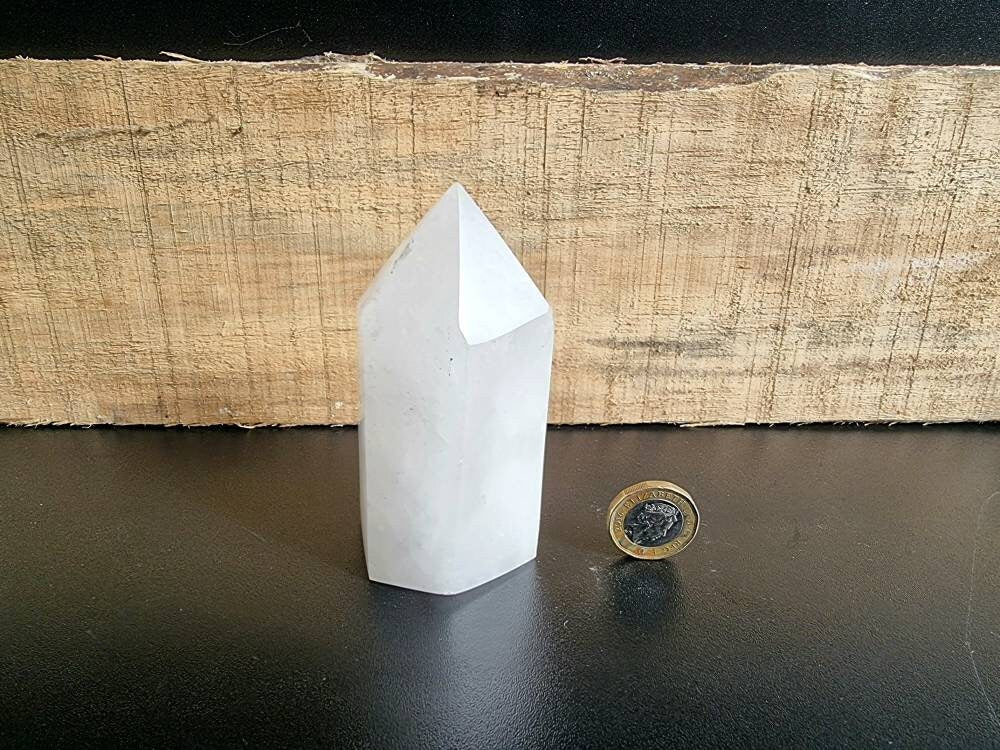 19) Clear Quartz Crystal Point