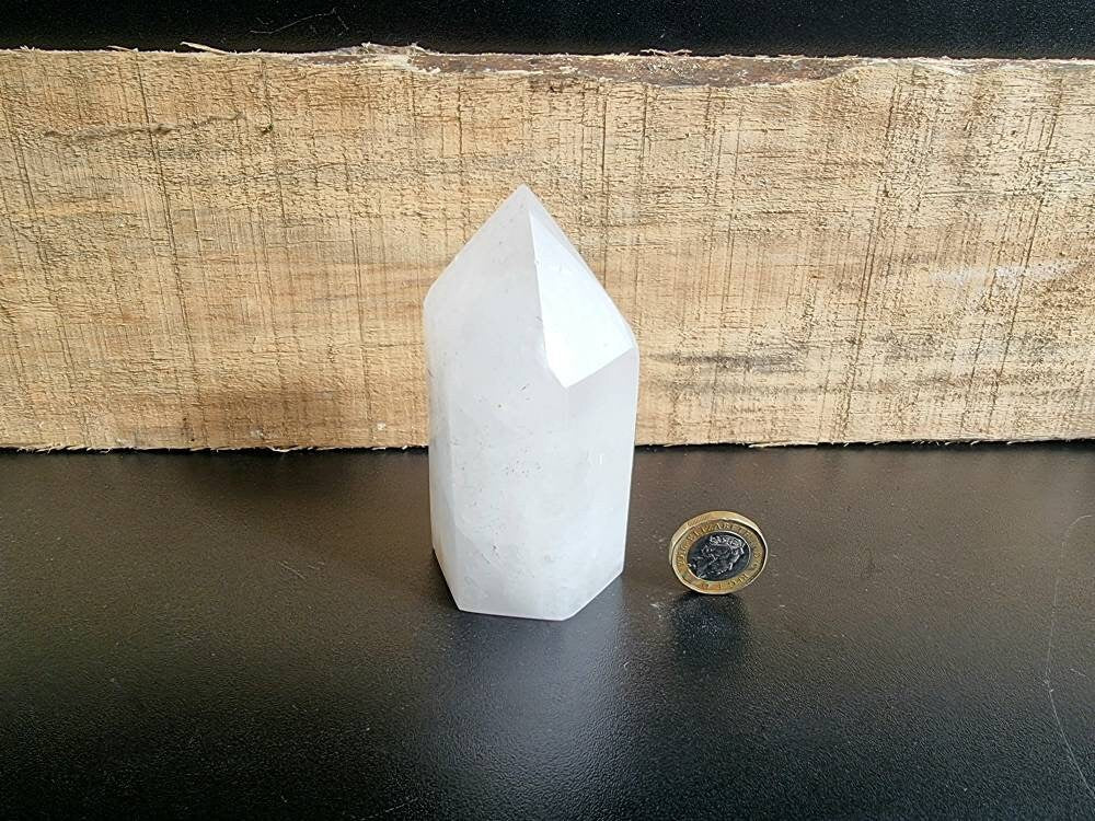 19) Clear Quartz Crystal Point