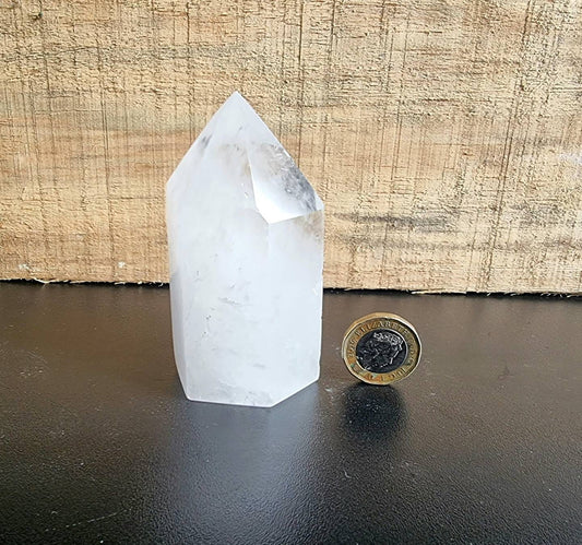 15) Clear Quartz Crystal Point