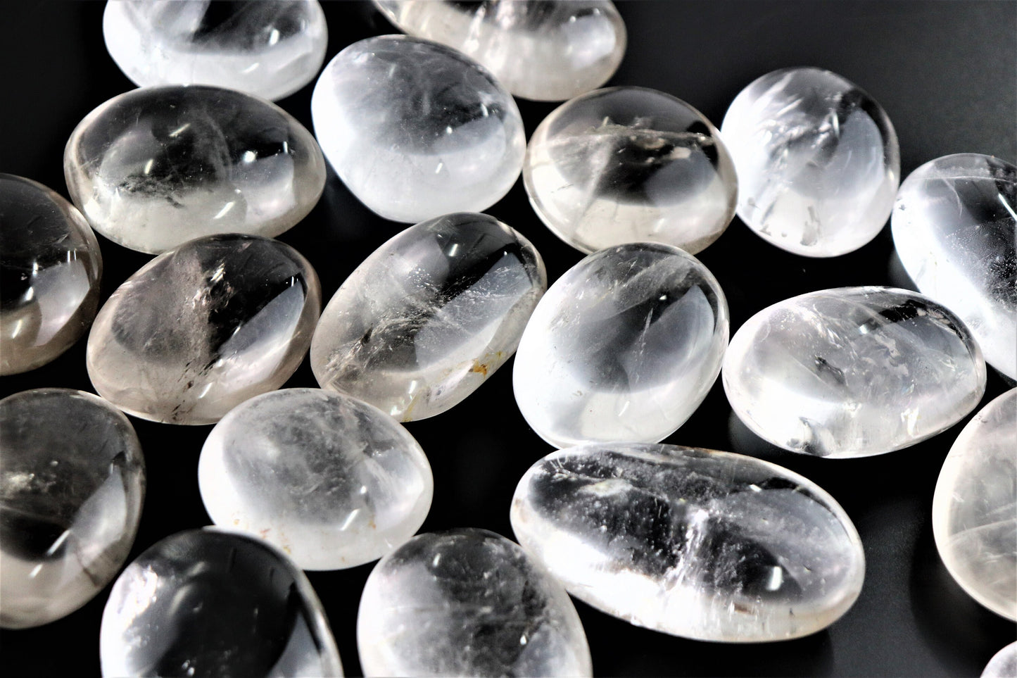 Large Clear Quartz Crystal Palmstone  Gallet Madagascar