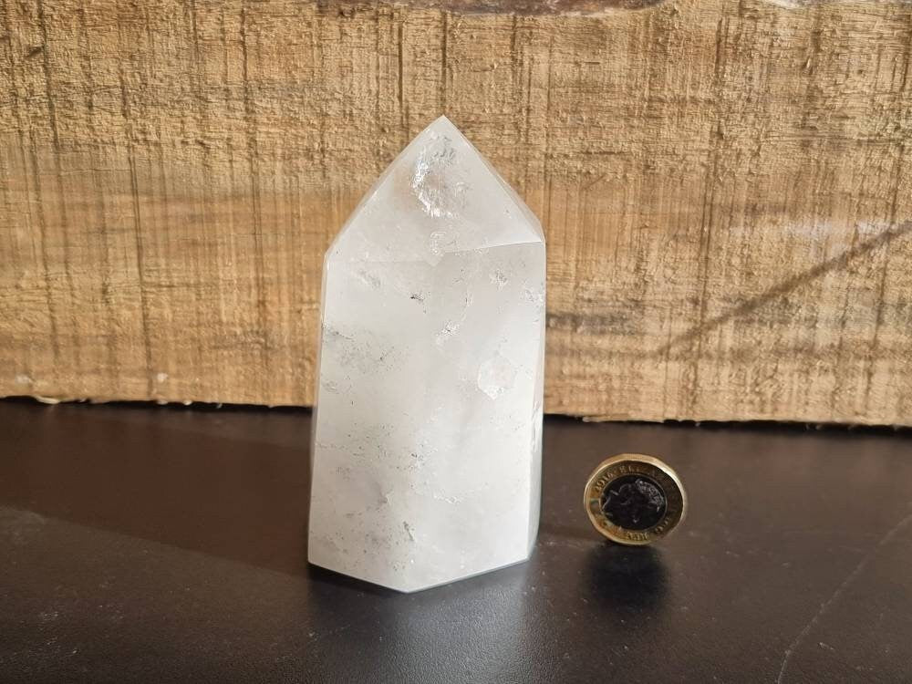 Clear Quartz Crystal Point Success