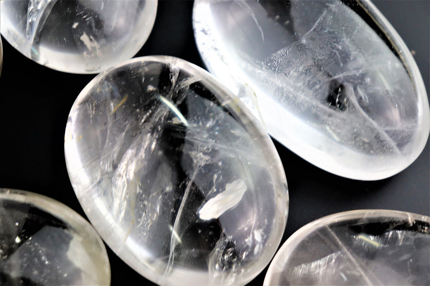 Large Clear Quartz Crystal Palmstone  Gallet Madagascar