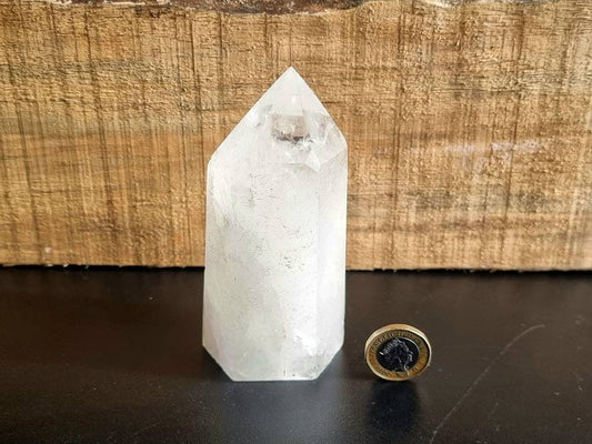 4) Clear Quartz Crystal Point