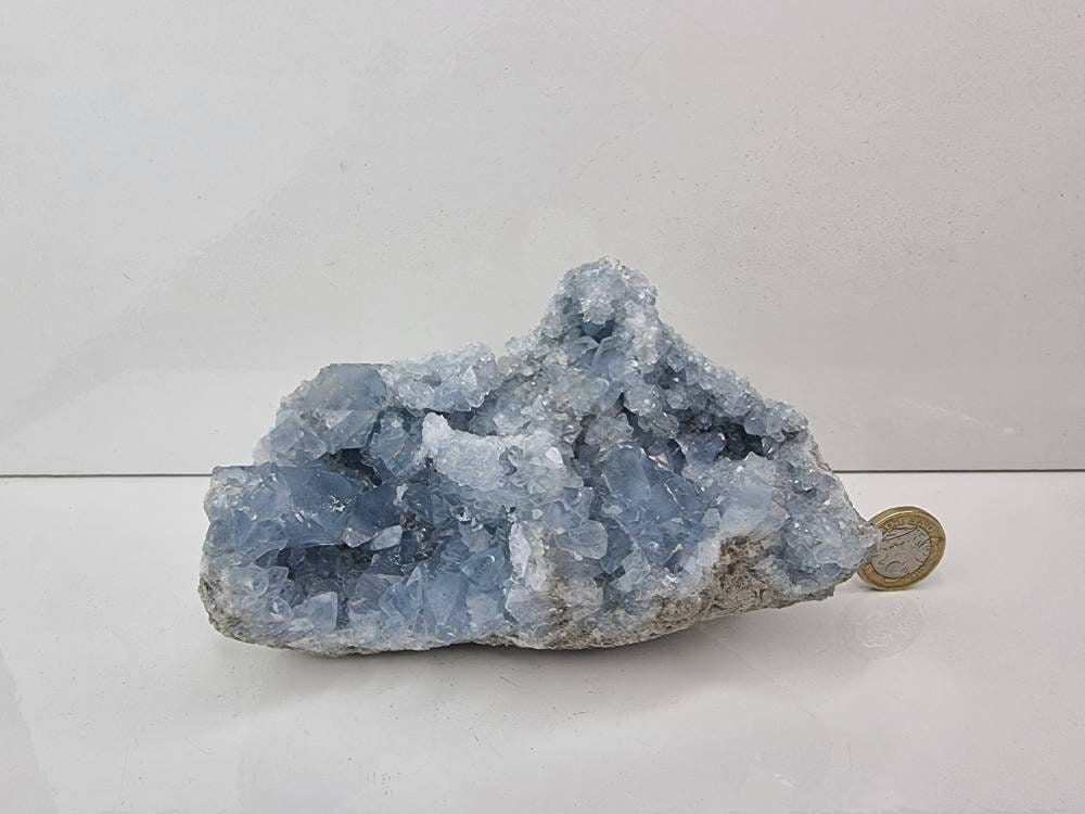  Large Celestite Crystal Natural Cluster